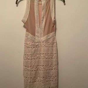 Lace mini dress.  Never worn